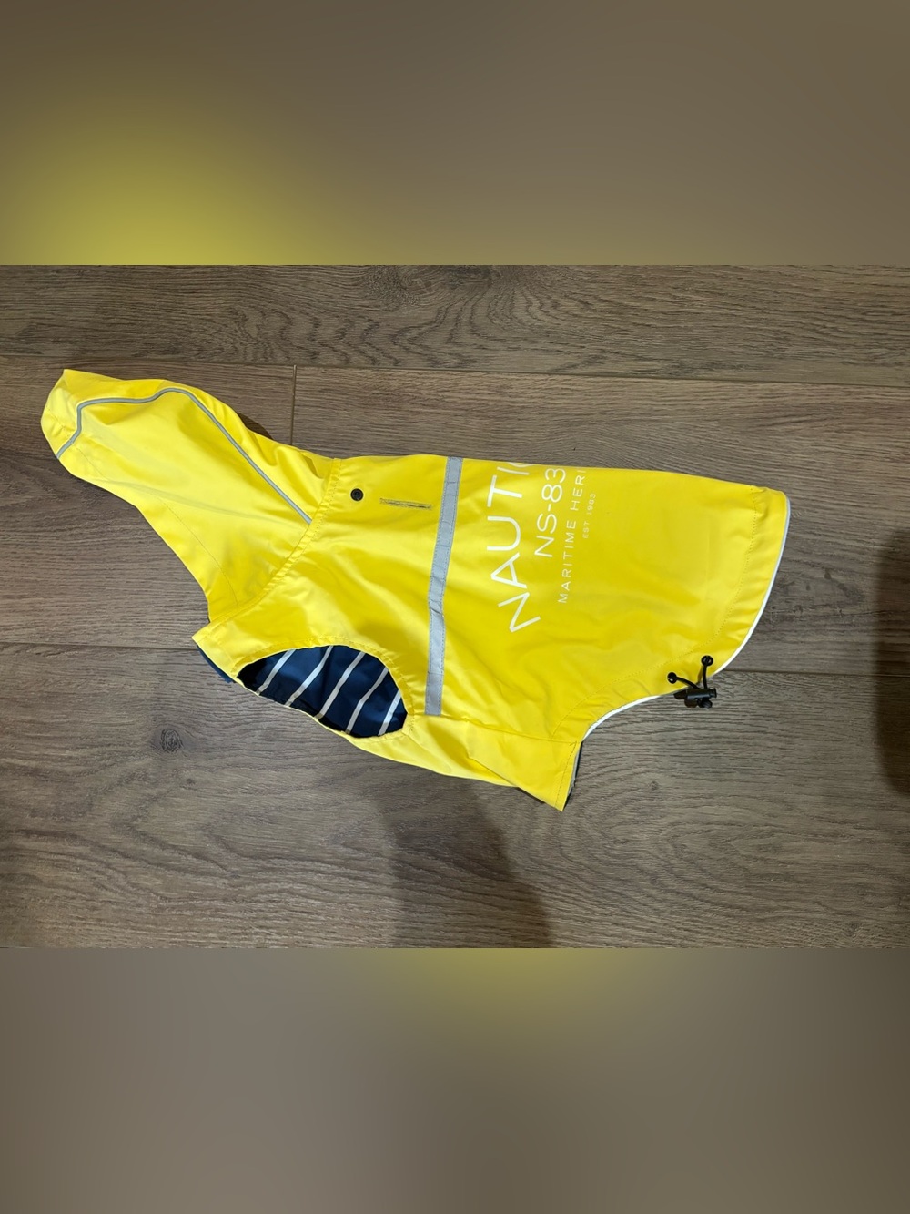Nautica Dog Rain Jacket Size S/M